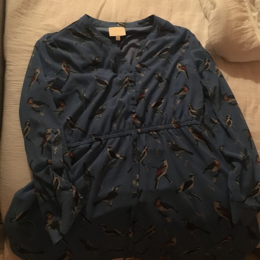 Modcloth Blue Bird Dress